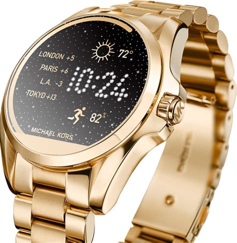 michael kors smartwatch text messages iphone